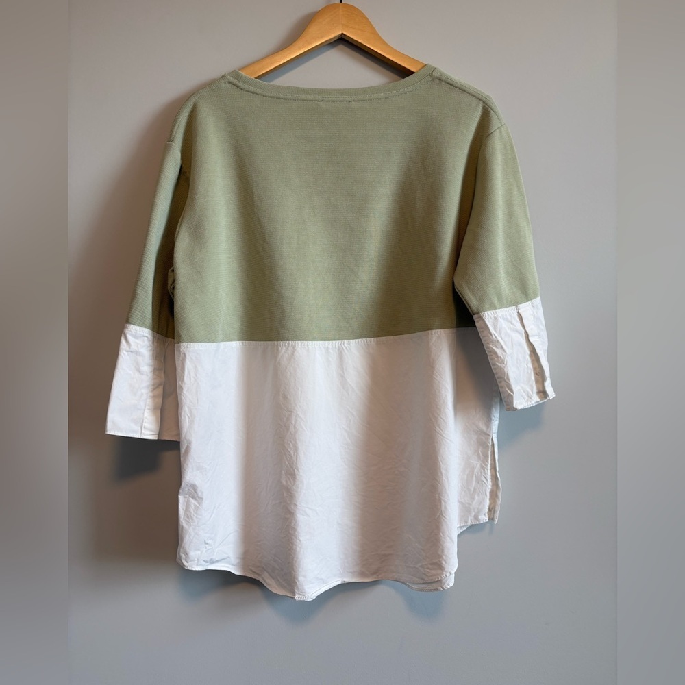 COS Sweatshirt with Shirt Hem | Size Medium - Picture 5 of 9
